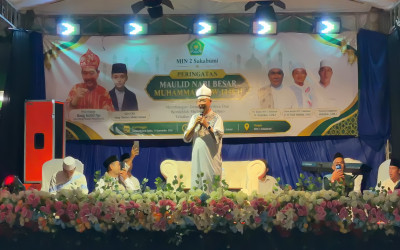 MIN 2 Sukabumi Gelar Peringatan Maulid Nabi Muhammad SAW 1448 H, Tanamkan Keteladanan Rasulullah kepada Generasi Madrasah